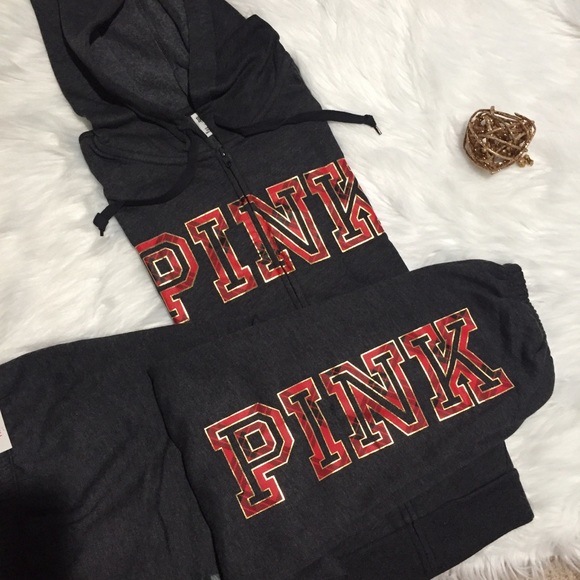 NWT. FULL ZIP HOODIE AND CLASSIC PANTS - Picture 1 of 5